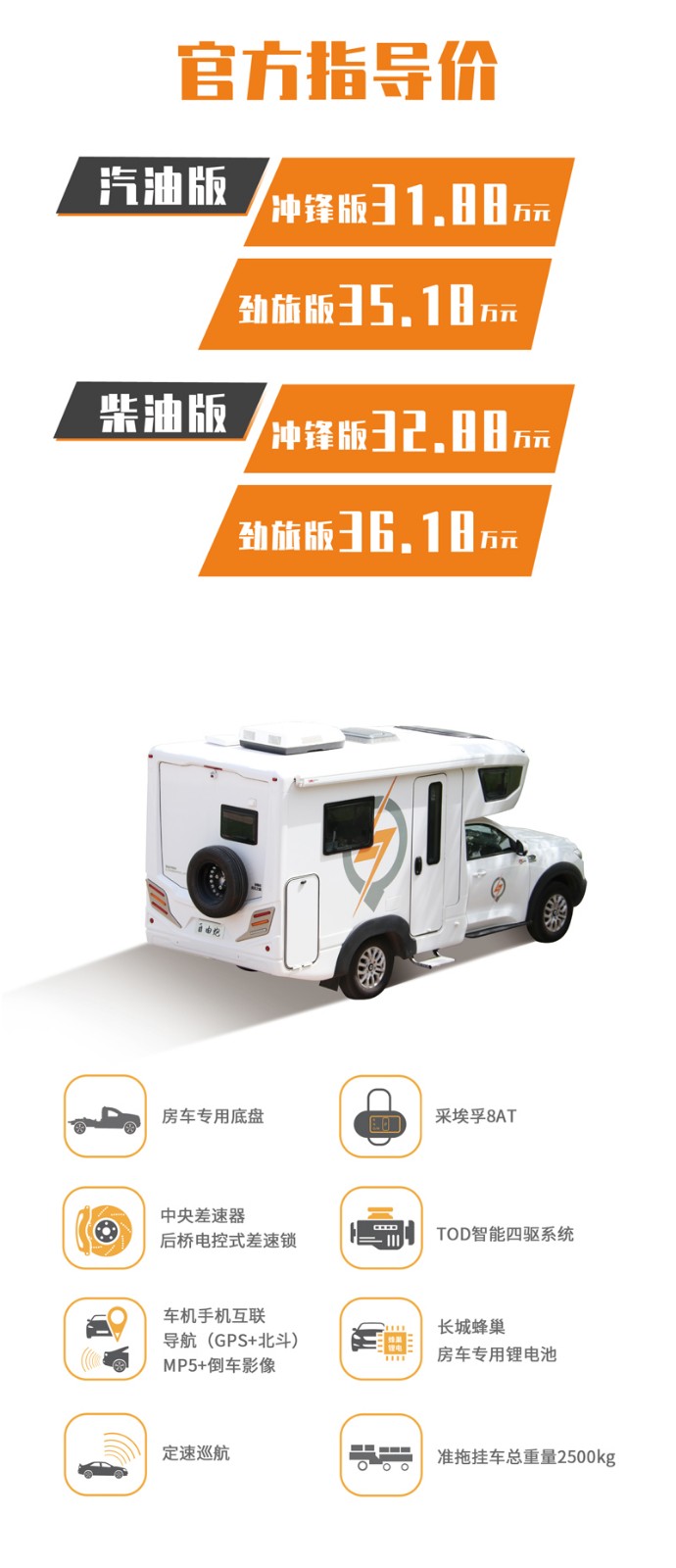 房車想要深度自駕,這個配置很有必要 房車想要深度自駕,這個配置很有必要