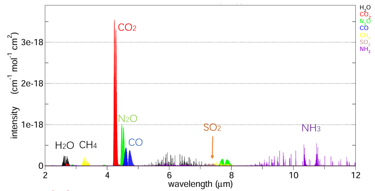 氣體分析示意圖