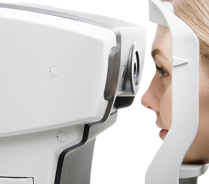 OCT光學(xué)相干斷層掃描示意圖